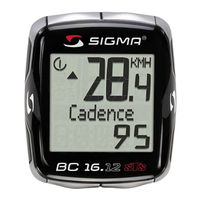 Sigma BC 16.12 User Manual