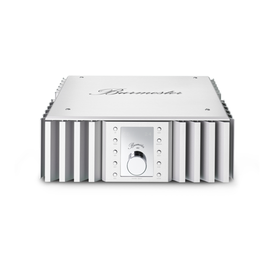 Burmester 082 Owner's Manual