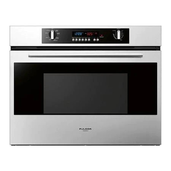 Fulgor Milano F1SP30S2 Installation Instructions Manual