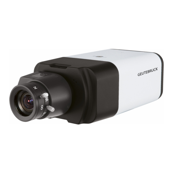 Geutebruck G-Cam/EBC-4100 Quick Manual