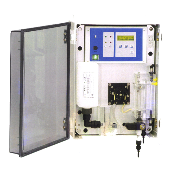 RLS Wacon SYCON 3000 C Water Analyzer Manuals