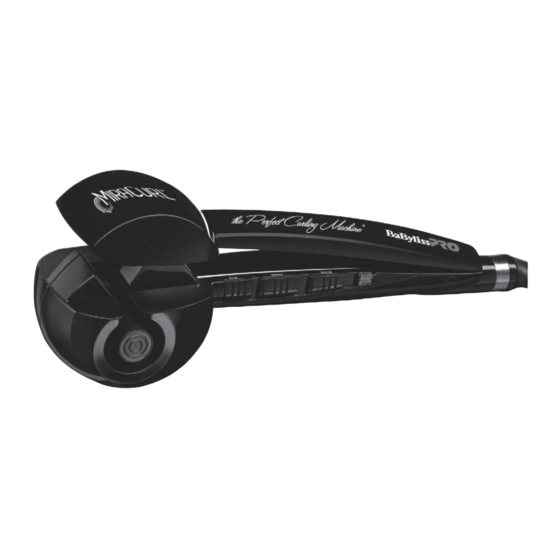 BaBylissPro MIRACURL BAB2665E Manual