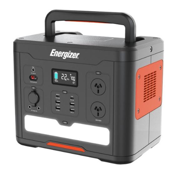 Energizer HardCase Professional Everest 1800 User Manual