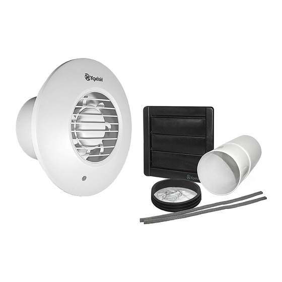 Xpelair Simply Silent DX100 Installation And Maintenance Instructions Manual