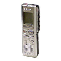 Sony ICD-B200RS Service Manual