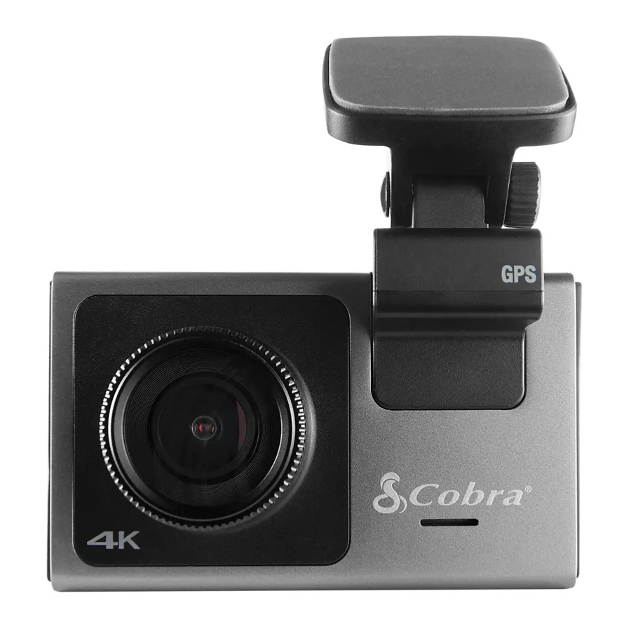 Cobra SC 400D - SMART DASH CAM Manual