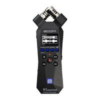 Zoom H1essential User Manual