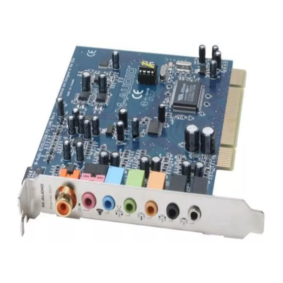 M-Audio Revolution 7.1 Quick Start Manual