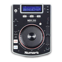Numark NDX200 Quick Start Manual