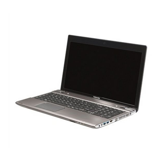 Toshiba Satellite P850 Series User Manual