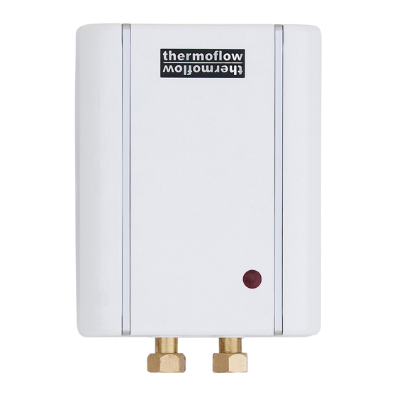 ThermoFlow Elex 3.5 kW Water Heater Manuals