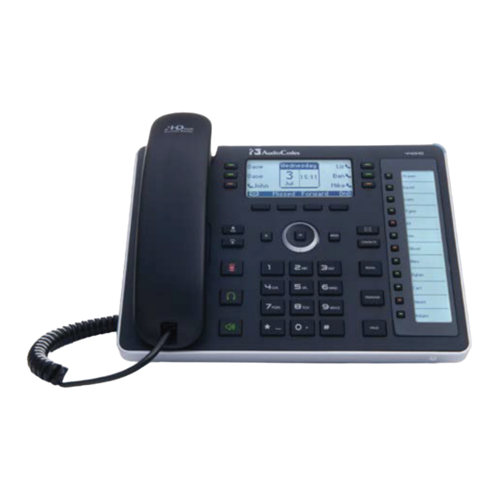 AudioCodes 400HD Series Administrator's Manual