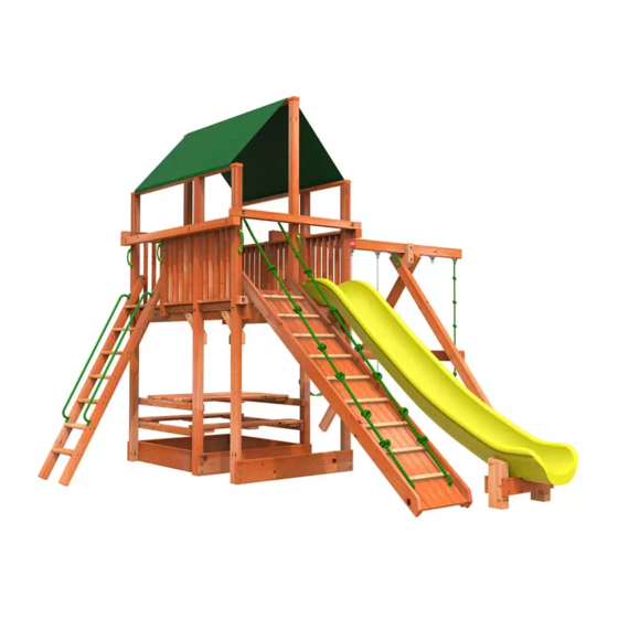 ESCALADE Woodplay Playhouse XL Manuals