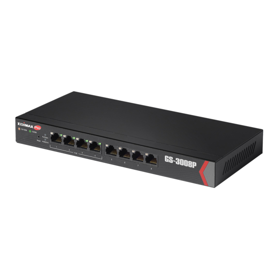 Edimax GS-3008P User Manual