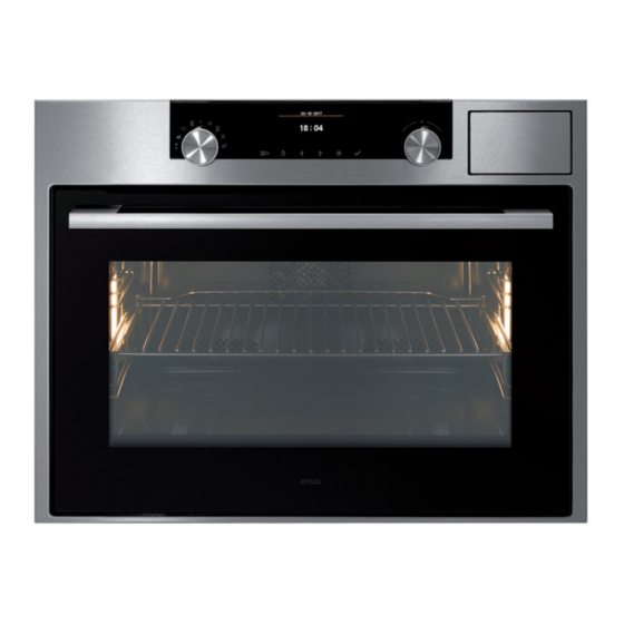 Atag CS66 C Series Instructions For Use Manual