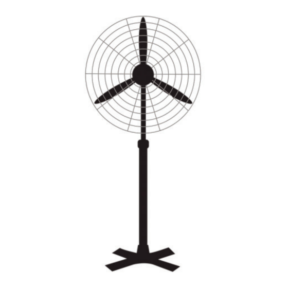 Fanmaster NFPD75 Pedestal Fan 750mm Manuals