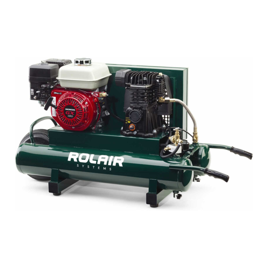 Rolair 4090HMK103 - PORTABLE AIR COMPRESSOR Manual