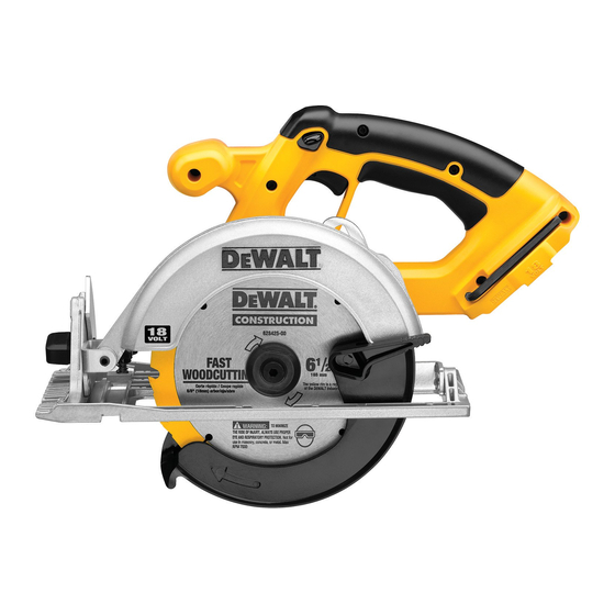 DeWalt DC390 Instruction Manual