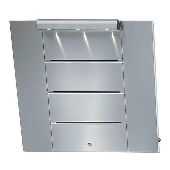 AEG DD 8794 Operating And Installation Manual
