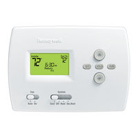 Honeywell TH4110D1007 - Digital Thermostat Operating Manual