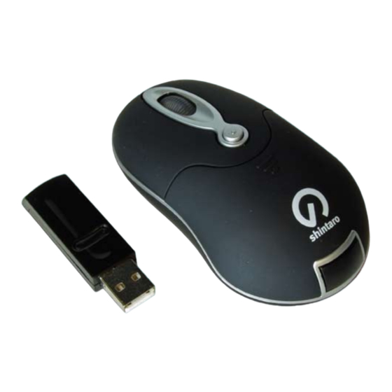 Shintaro Mini wireless optical mouse User Manual