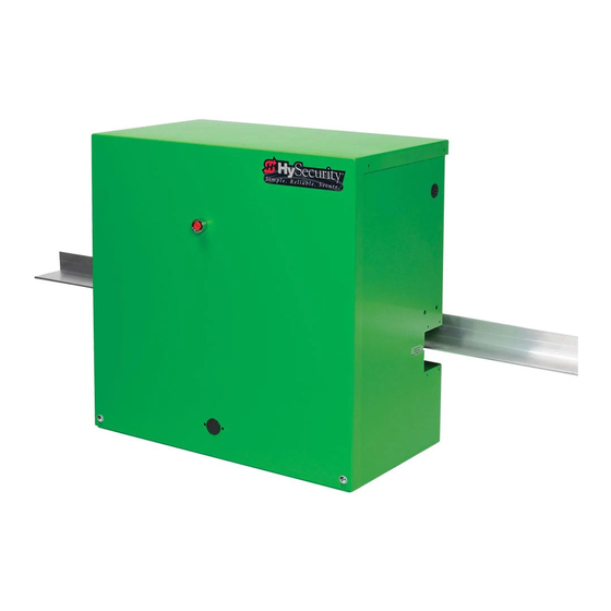 User Manuals: Hy-Security 222 SS Gate Opener