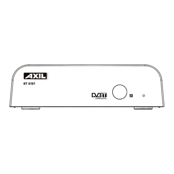 AXIL RT 0197 User Manual