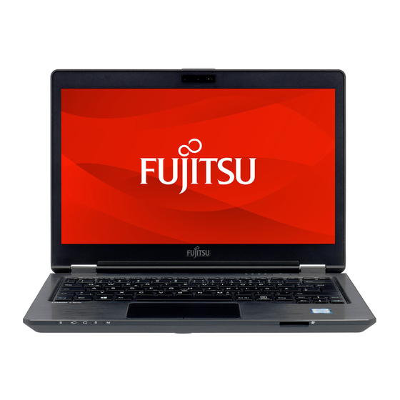Fujitsu LIFEBOOK U727 Quick Start Manual