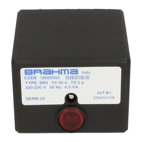 BRAHMA SR3 Quick Start Manual