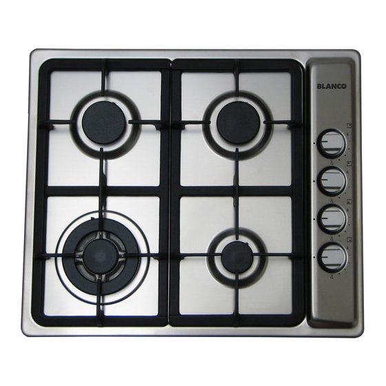 Blanco CG604WXFFCP Gas Cooktop Manuals