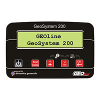 Geoline GeoSystem 200 Operator's Manual