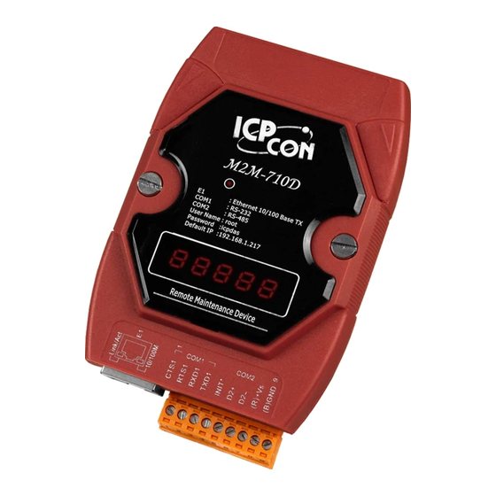 ICP DAS USA M2M-710D Faq