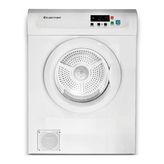 Kleenmaid LDVF70 Instructions For Use And Warranty