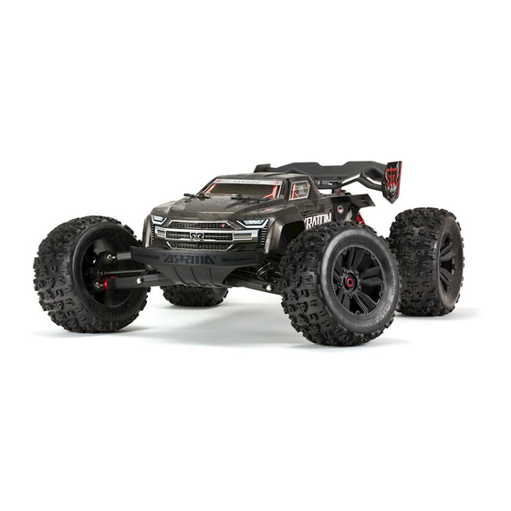 Horizon Hobby Arrma Kraton EXB Extreme Bash Instruction Manual