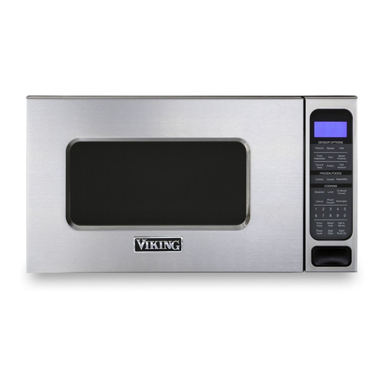 Viking VMOS501 Built-in Microwave Oven Manuals