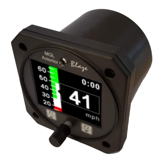 Blaze ASI-5 Operating Manual
