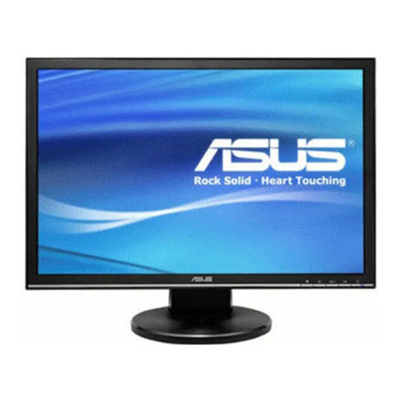 Asus VW223B Manual