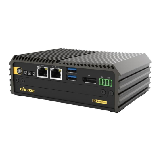 Cincoze DA-1200 User Manual