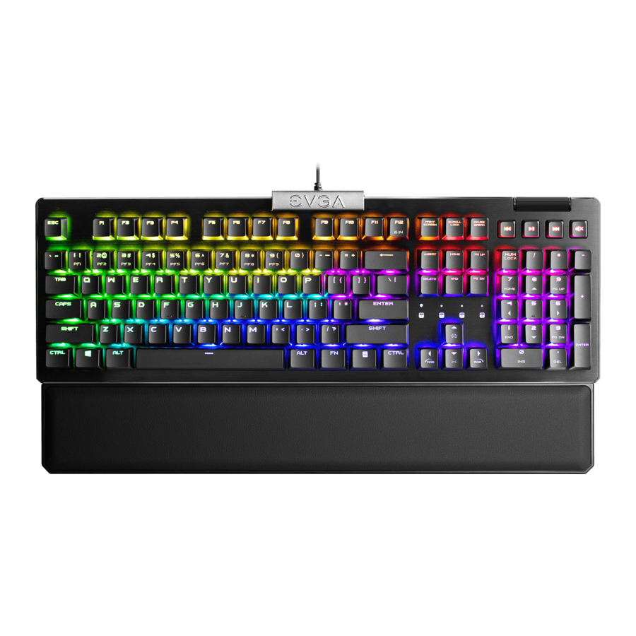 EVGA Z15 - Keyboard Manual