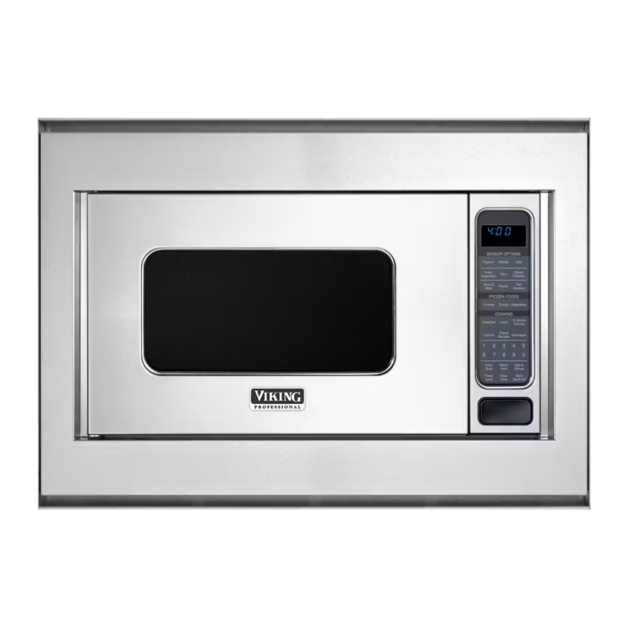Viking VMOS501 - Microwave Oven Manual
