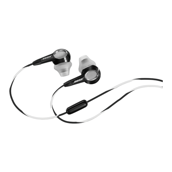 Bose Mobile In-ear Owner's Manual