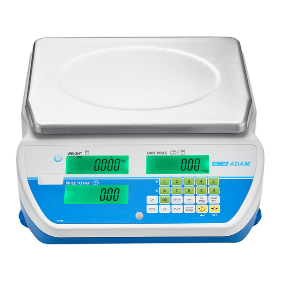 Adam Equipment SWZ 6D User Manual