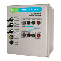 De Nora Capital Controls 1041B Series Instruction Manual
