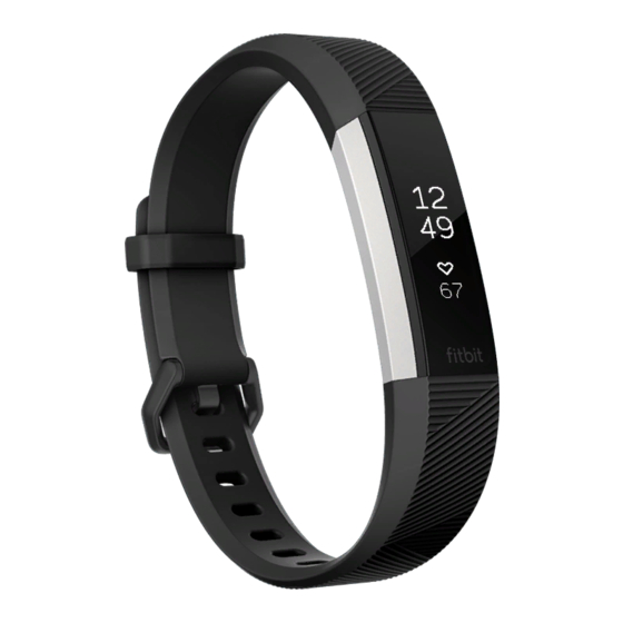 Fitbit Zip Alta HR User Manual