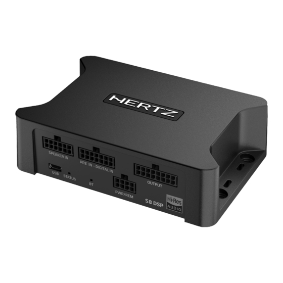 Hertz S8 DSP User Manual