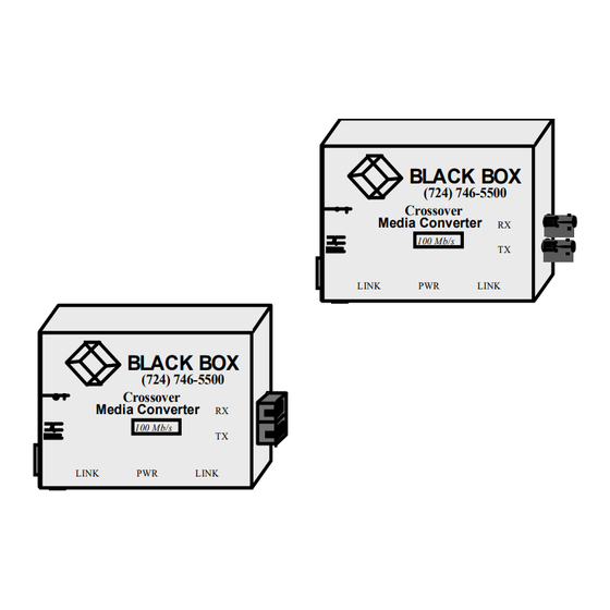 Black Box LH1500 Manual