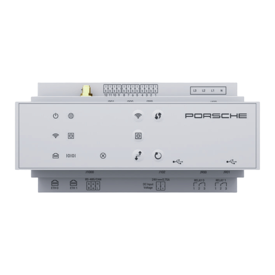 Porsche Home Energy Manager Driver Manual