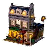 LIGHT MY BRICKS LEGO PARISIAN RESTAURANT 10243 LIGHT KIT Installation Manual