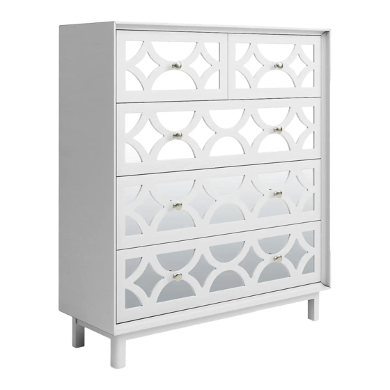 Dunelm Delphi 5 Drawer Chest Instructions Manual