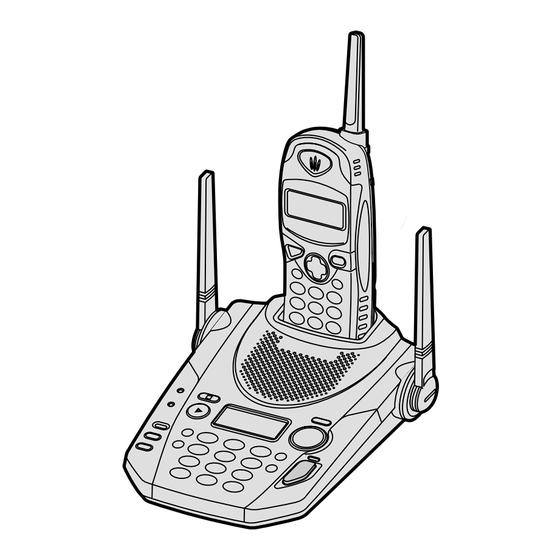 Panasonic KX-TG2583 Operating Instructions Manual